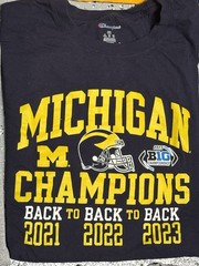 Lot Of 12 Nike University of Michigan Wolverines Shirts Made in USA + 4ball Cap