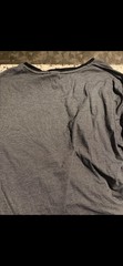 Hugo Boss V-Neck T-Shirt Striped Slim Fit Logo Designer Luxury Cotton Large Mens