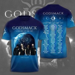 Godsmack Band T-Shirt Rock Band Music 3D T-Shirt