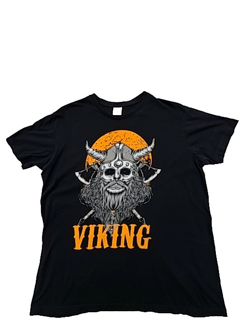 B&C Collection Mens T-Shirt Black Viking XL E150 Regular Fit