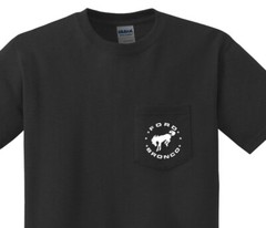Mens Pocket T-shirt – Ford Bronco Clothing Apparel Accessories Gifts Dad