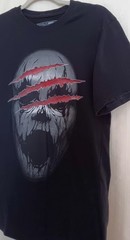 Halloween Brooklyn Vertical Black Skull Horror T Shirt Size M