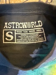 Travis Scott 2019 European Tour exclusive tee size SM