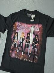Van Halen Cinderella Alice Chains Pantera T-Shirt Lot 4pc SZ Small (N)