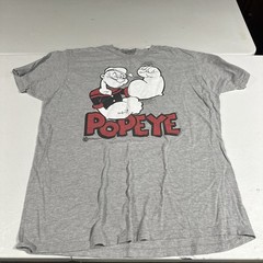 Tee Luv Brand Popeye Gray Vintage Style XL Tee Shirt – Great Shape
