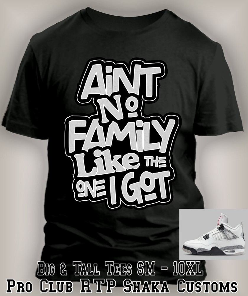 Ain’t No Family Like the One I Got 8XL Big Graphic Greystone Reunion Tee Shirt
