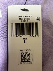 Polo Ralph Lauren Crew Neck Modern Classic-Fit T-Shirt Purple Men’s Size Large