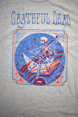 Grateful Dead Mens Big & Tall Skeleton Paddling Boat Graphic Shirt New LT-4XLB