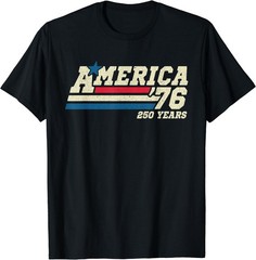 America Retro 250 Years 250th Anniversary USA 1776 2026 T-Shirt