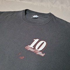 Michael Matteoli Shirt Mens Extra Large Black Pro Truck #10 Auto Racing Sprint
