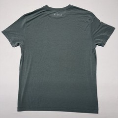 No Bull Shirt Mens XL Logo Crewneck Tee Athletic Stretch Green