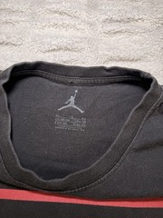 Vintage Air Jordan Black Red Graphic T-Shirt Size XL