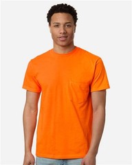 Tultex 293 Unisex Heavyweight Jersey Pocket T-Shirt
