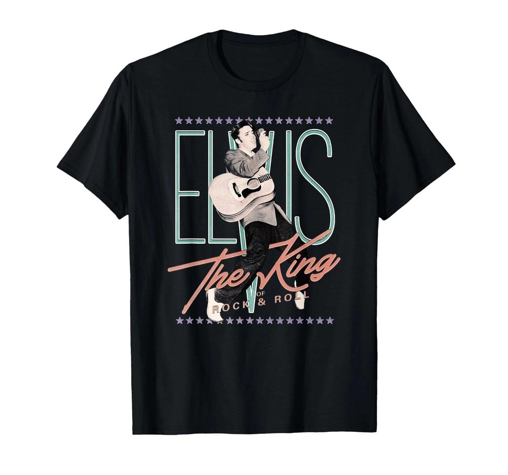 Elvis Presley Official Vintage Design Reprint TShirt