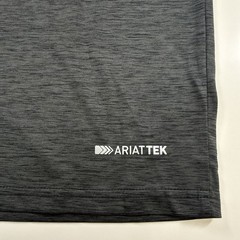 ARIAT TEK Men’s Large Short Sleeve Shirt Black USA, Free Shipping!