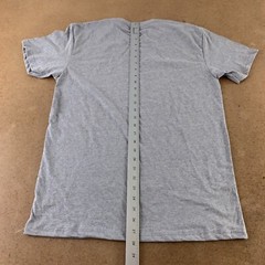 Next Level Adult Size Medium Heather Gray Short Sleeve Crew Neck T-Shirt New