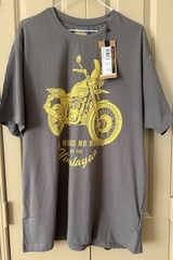Royal Enfield Men’s Himalayan Motorcycle Graphic T Shirt Sz XL Grey Biker NWT
