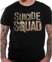 Official Suicide Squad Movie Logo T Shirt DC Comics New S M L