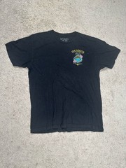 Riot Society Bangkok Thailand Graphic T-Shirt Black Size Large