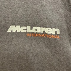 McLaren T-Shirt Formula 1 Racing Team MP4/2C Regular Fit XL Gray Back Graphic