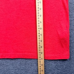 Asics Global Sportswear Since 1977 Red Graphic T-Shirt Mens Large