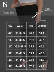 Women’s Plus Size Wide Leg Pants Palazzo High Waisted Pants for Women Plus Si…