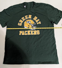 Adaptive Apparel Green Bay Packers Shirt Mens Large NFL Football Tee Button Back