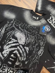 Hellstar T-Shirt Black S-M-L-XL 100% cotton tee shirt