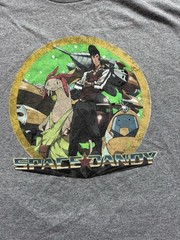 Men’s Loot Crate Funmation Space Dandy Anime Graphic T-Shirt XL Heather Grey