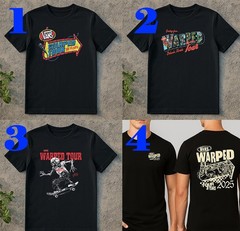 Vans Warped Tour Orlando Limited Merch Pop-up T-Shirt D37756