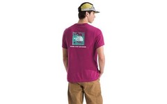 Men’s The North Face Celebration Box NSE Short-Sleeve Cyber Berry – XXL