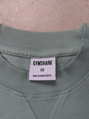 Gymshark Men’s T-Shirt Tank Top Bundle Lot of 2 Green Beige Gym Workout Size XS