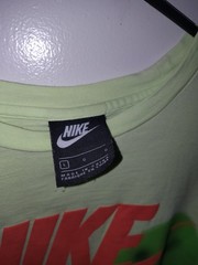 Nike Black World Tour Glow in the Dark Long Sleeve T-Shirt Large