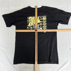 Thrilla Krew Surf Shirt Men’s L Black Gorilla Town & Country Hawaii Skate 2238