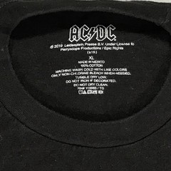 2019 AC/DC The Razors Edge Thunder Struck HeavyMetal Rock (XL) T-Shirt