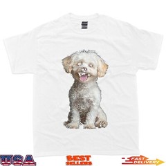 Maltipoo Dog Motif Pet Artwork Maltipoo T-Shirt