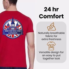 Mens Heavy Blend Plain T-Shirt 100% Cotton High Quality Short Sleeve 5 Pack Gym