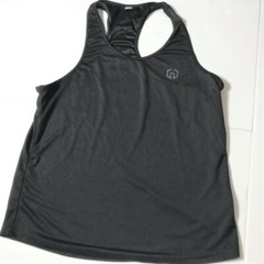 NELEUS ‘Dry Fit Logo Muscle’ Mesh Tank Top Men’s M Gym Workout Exercise Blk NEW!