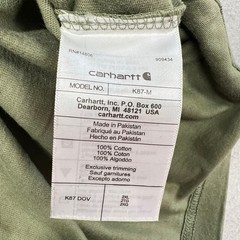 Carhartt Mens K87 Loose Fit Pocket T-Shirt Olive Green 2XL K87-M DOV NEW