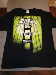 Metallica Club XL Men’s T-Shirt 2009 San Francisco Bridge Graphic