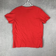 Disney Lion King Shirt Mens Large Red Mufasa Scar Hyenas Graphic Tee Top Movie