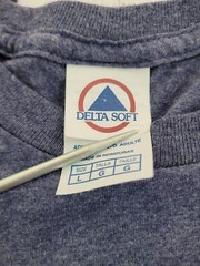 Las Vegas Nevada Heathered Blue Gray Graphic Tee Adult Size L