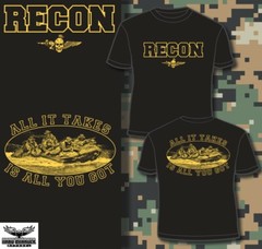 Recon 0321 Recon Jack 1st BN 2nd BN 3rd BN Recon New T-shirt