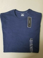 New Mens Alfani !00% Cotton Crew Neck T-Shirt. 2 colors to choose.