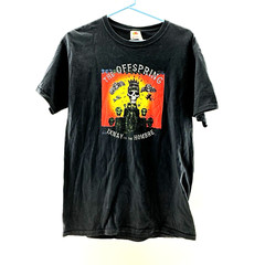 Vintage M Offspring Ixnay on the Hombre Album Shirt Black Fruit of the Loom Tag