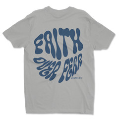 DTF Faith over fear/ Custom Unisex Soft Style T-Shirts, Next Level- Cotton