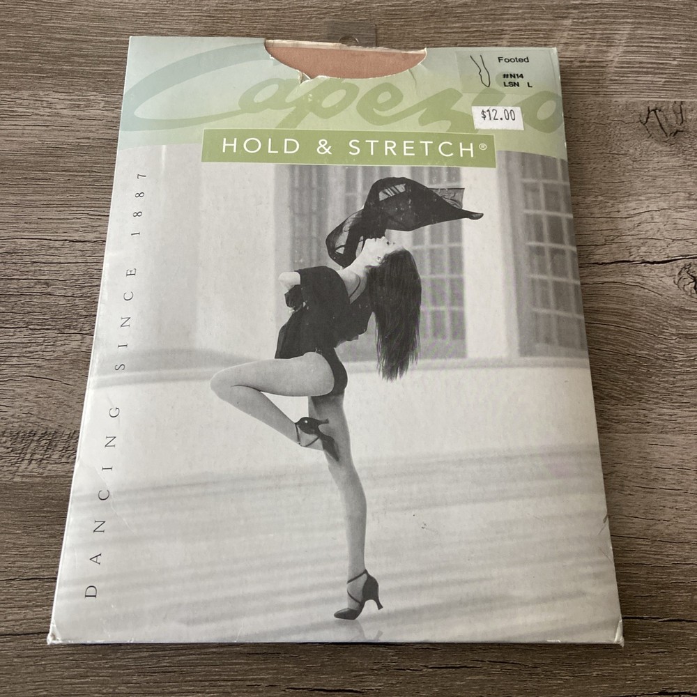 Women’s Hold & Stretch Footed Tight Light Suntan Large