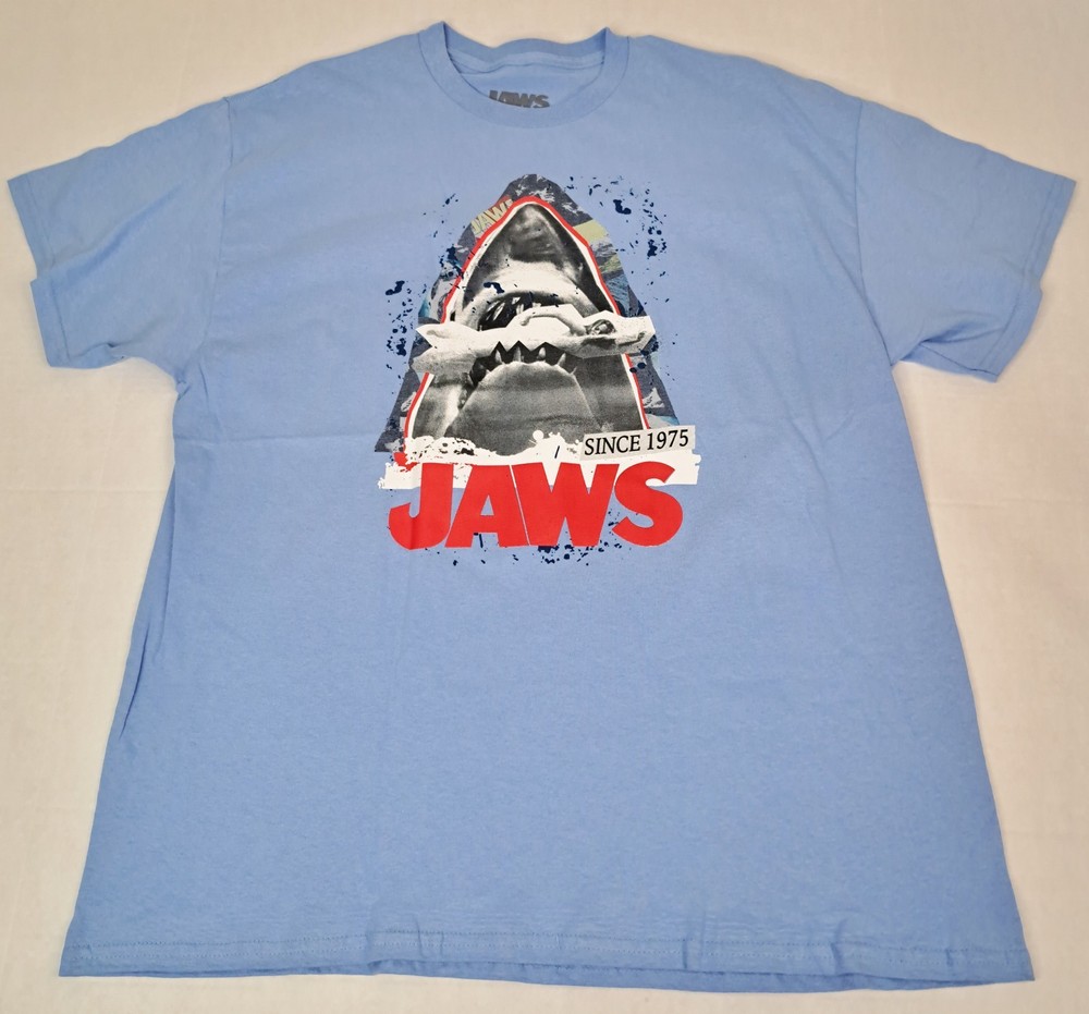 Loot Crate Jaws T-Shirt Light Blue XL