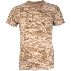 Digital Desert Camouflage T-Shirt Marine Corps Camo Pattern Combat Tee