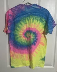 Las Vegas Nevada Spell Out T-shirt Colortone 100% Cotton Size Medium